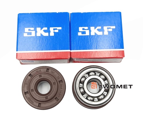 Uszczelniacze wału + łożyska SKF 6201 do HUSQVARNA 232R, 235R