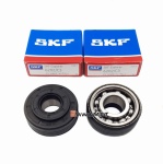 Uszczelniacze wału + łożyska SKF 6202 do HUSQVARNA 340, 345, 350