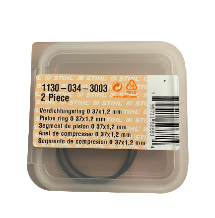 Pierścienie tłoka 37 mm x 1.2 mm - oryginał STIHL 11300343003