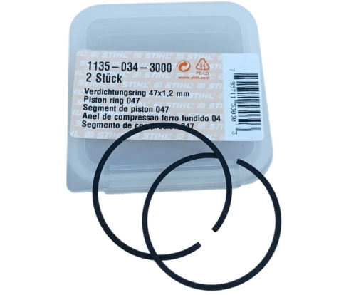 Pierścienie tłoka 47 mm x 1.2 mm - oryginał STIHL 11350343000