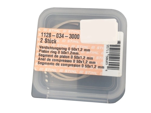 Pierścienie tłoka STIHL 50mm x 1.2mm - oryginał 11280343000