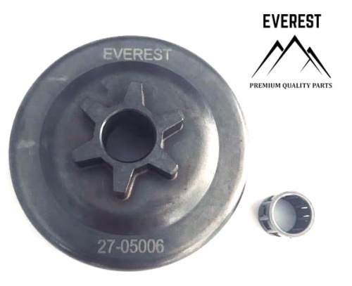 Bęben sprzęgła do Husqvarna 36, 41, 136, 137, 141, 142, 235, 236, 240 - 3/8" - stały