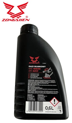 Olej do silnika ZONGSHEN - 0,6L - 10W30
