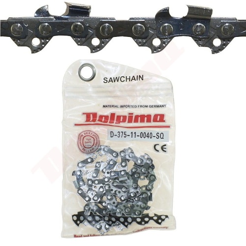 Łańcuch DOLPIMA 25 cm x 3/8 x 1.1 na 40 ogniw (20 nożyków) - pełne dłuto