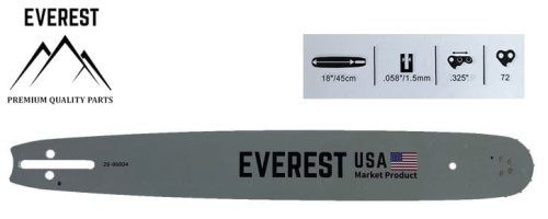 PROWADNICA Everest 45 cm x 325 x 1.5 na 72 ogniw 26-06004