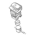 Cylinder do STIHL MS 231, MS 251 (42,5 mm) - oryginał n/typ 1143-020-1205