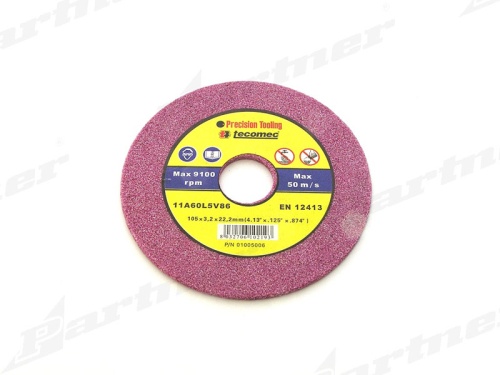 Tarcza ostrzałki TECOMEC 105 x 3.2 x 22.2 mm (01005006)