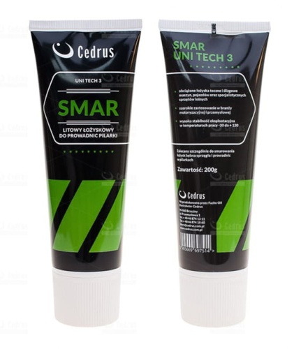 Smar litowy łożyskowy do prowadnic - 200 g FUCHS UNI TECH 3