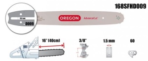 PROWADNICA OREGON 40 cm x 3/8 x 1.5 na 60 ogniw (168SFHD009)