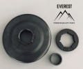 Bęben sprzęgła do Husqvarna 40, 45 - 325"x7Z - kółko + łożysko - EVEREST 27-05001