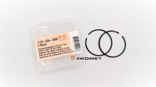 Pierścienie tłoka 40x1.2 - oryginał STIHL