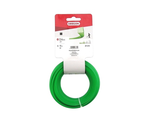 Żyłka tnąca OREGON - 2.4 x 15 m (kwadratowa)