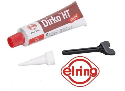 Masa uszczelniająca DIRKO HT 70ml czerwona (silikon)